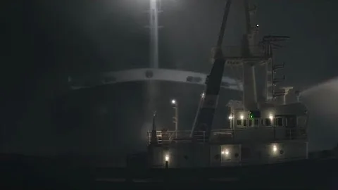 Flying Phantom - Sinking Animation