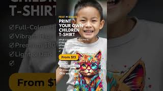 Custom Kids T-Shirt Printing in Singapore – Fun, Colourful & No Minimum Order