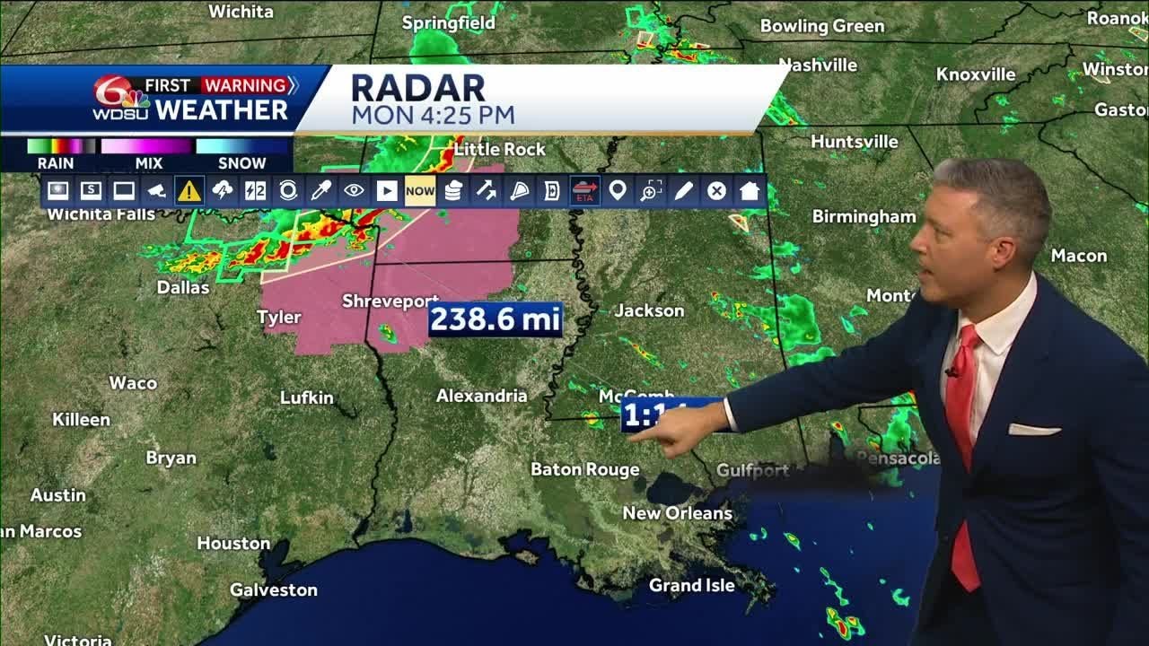 Hot and humid with more storm chances this week - YouTube