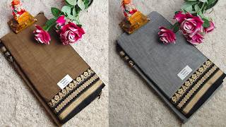 Very Beautiful collection😍 of Narayanapet cotton sarees 😍Very soft and comfortable to wear 😍 screenshot 4