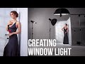 How to create window light in studio