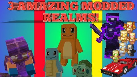TOP 3 BEST MODDED SMP, KIT PVP, & POKEMON REALM - Realm Codes In Video! No Permission!