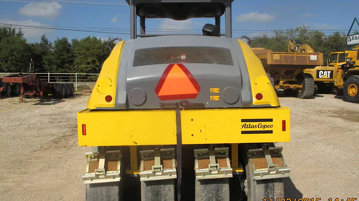 Atlas Copco Dynapac CP2700 Pneumatic Roller For Rent or Sale  Dallas-Fort Worth Texas