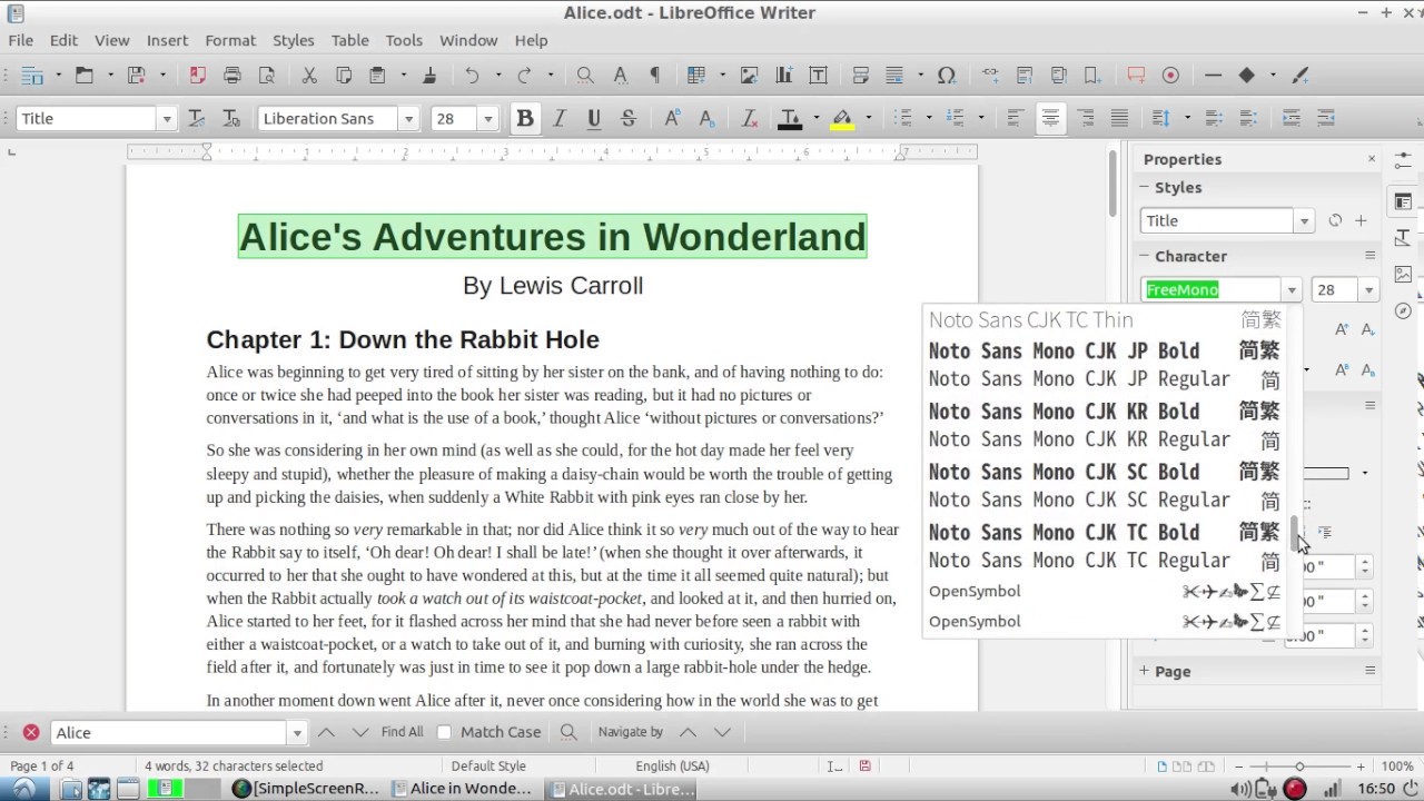 libreoffice writer free download