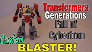 Custom Transformers Generations FOC Blaster and Steeljaw - GotBot True Review NUMBER 307
