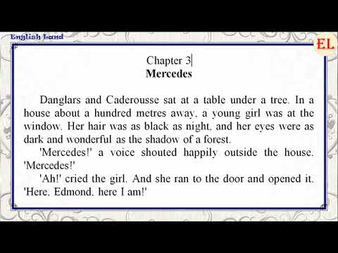 Learn English from books - The Count of Monte Cristo