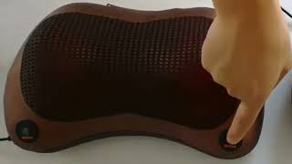 TranquilTouch 3-in-1 Massage Pillow: Electric Roller Massager for Back, Neck, and Shoulder Relief