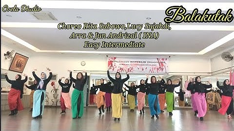 Balakutak - Line Dance | Rita Subowo,Lucy Sujahdi, Arra & Jun Andrizal { INA} - August 2023#SRKclass