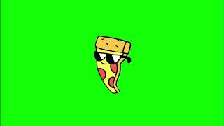 ✔️GREEN SCREEN EFFECTS: happy pizza dance