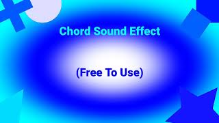 Chord Sound Effect Free To Use