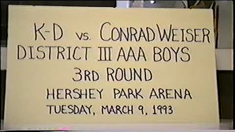 Kennard Dale vs Conrad Weiser 1993