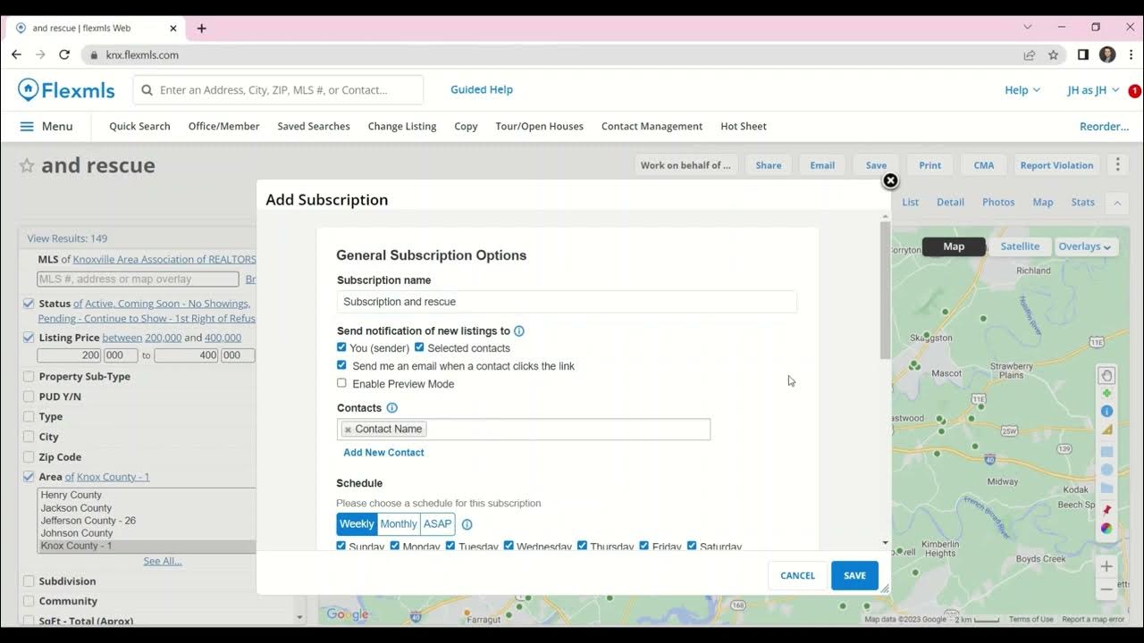 Tips and Tricks Creating a Subscription for Your Buyer in Flexmls