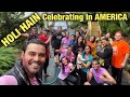 This Is How We Celebrated Holi In America | Indian Vlogger | Holi In USA | Cinematic Hindi Vlog