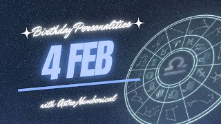 4 February Zodiac Horoscope: Birthday Personality & Traits Revealed