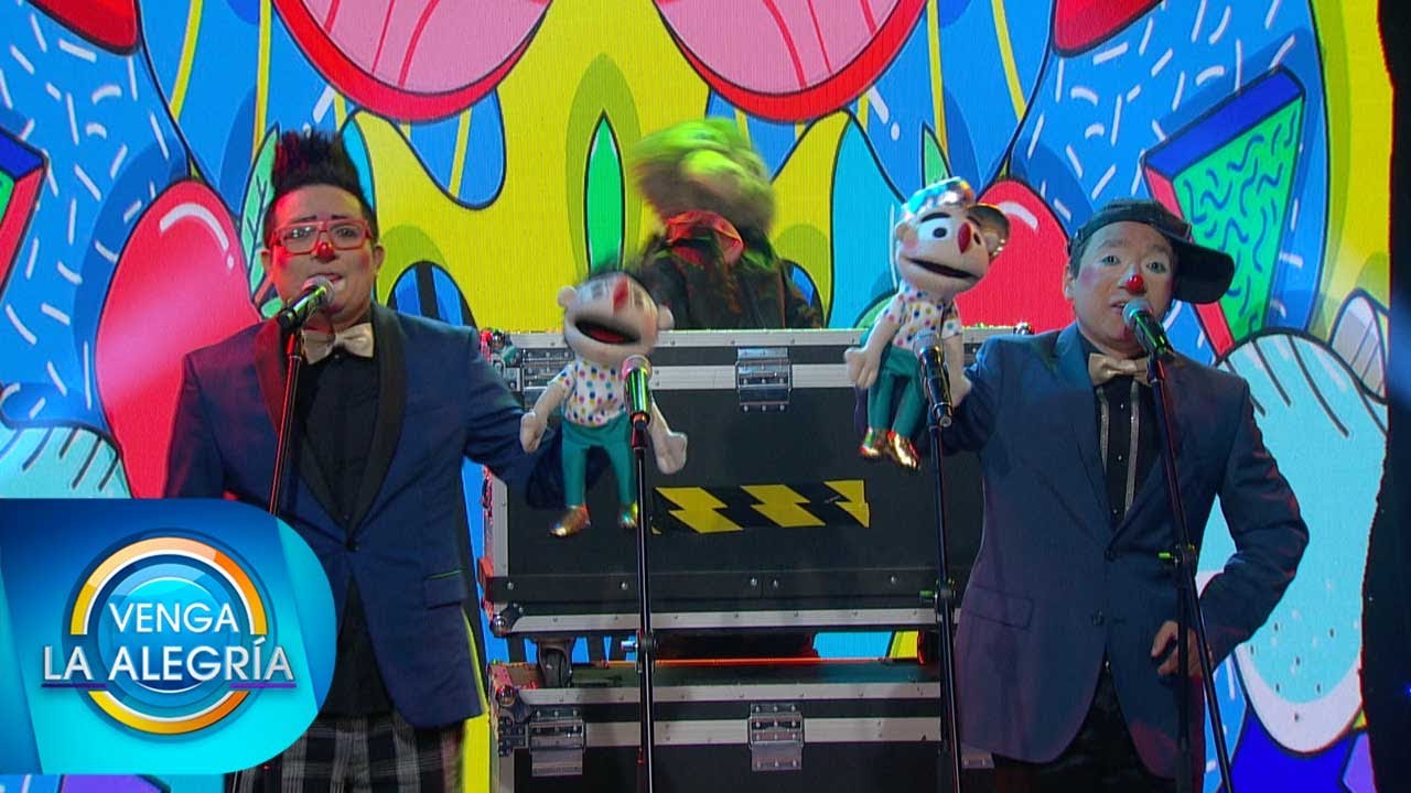 Los Destrampados nos divirtieron interpretando el tema 'Mi muñeca me habló'.| Venga La Alegría