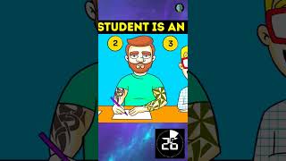 Which student is 👽 #quizz #logicriddles #riddles #youtubeshorts