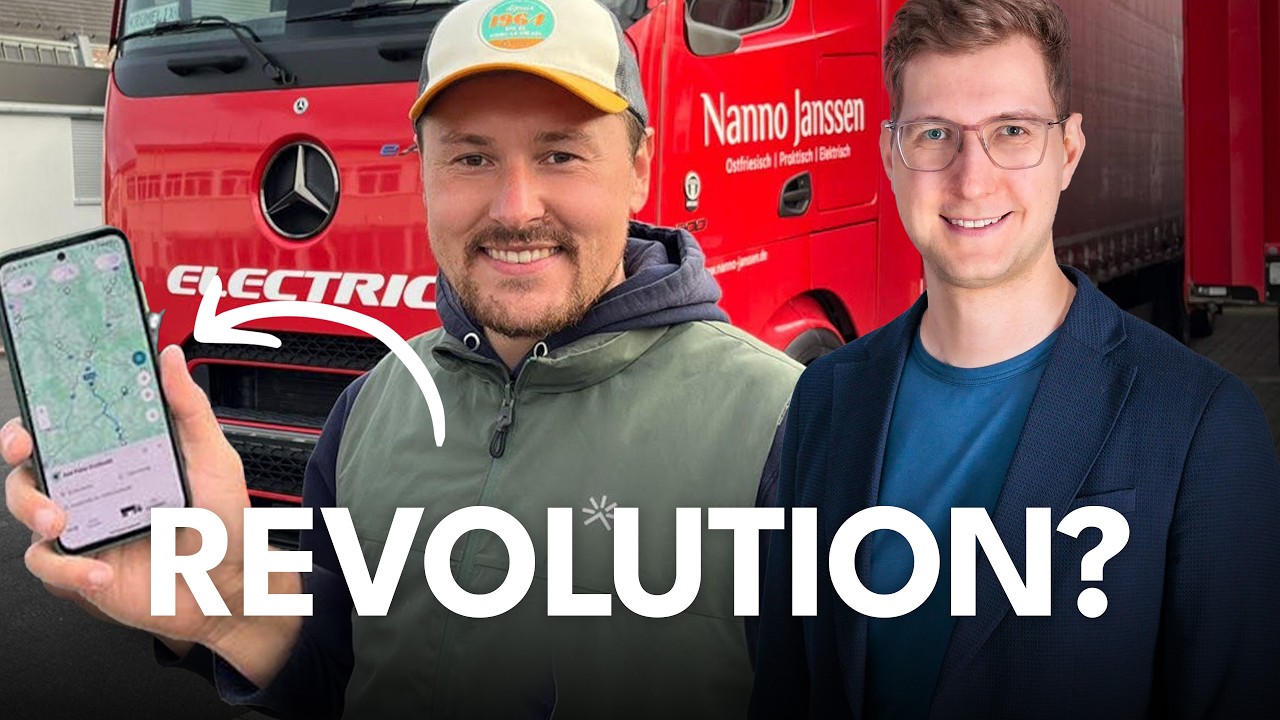 E-LKW laden: So wird Fernverkehr rentabel! | Interview mit Michael Clarke, Co-Founder eTrucker