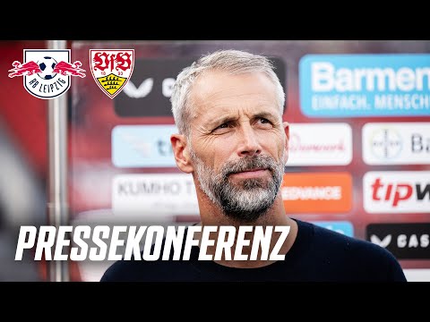 Furioser zweiter Durchgang! | PK nach RB Leipzig - VfB Stuttgart 5:1 | Bundeslig