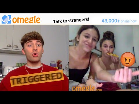 ROASTING Teenagers on OMEGLE!! (they were mad)