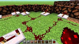 Minecraft: Redstone Creations- Lamp Lighthouse Tutorial