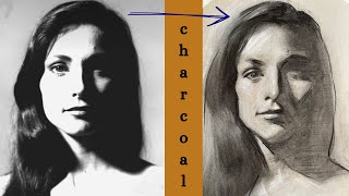 Mastering the Charcoal Technique: Step-by-Step Portrait Creation Journey
