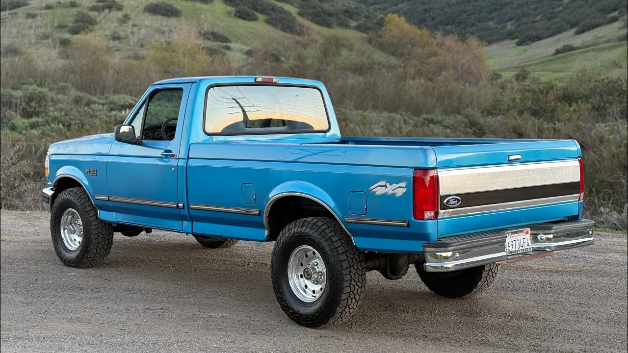 1995 Ford F150 4x4 OBS Single Cab Long Bed 107k miles