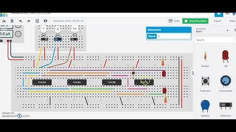 full subtractor circuit using tinkercad || simulation (UPDATED!!)
