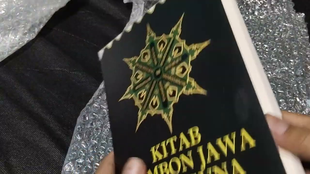 unboxing Kitab Primbon Jawa Modern