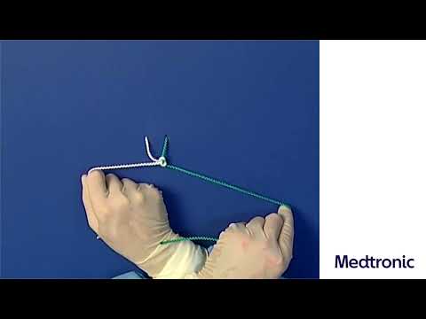 Guide de Suture Medtronic: le noeud coulissant