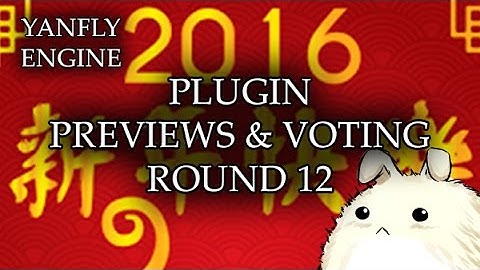 Plugin Previews & Voting - Round 12