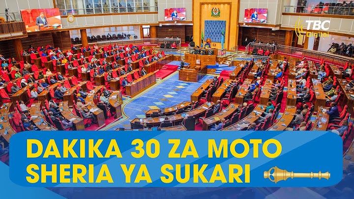 DAKIKA 30 ZA MOTO BUNGENI | MJADALA MKALI SPIKA TULIA, WAZIRI BASHE, MWANASHERIA MKUU KUHUSU SUKARI