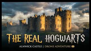 Alnwick Castle from Above: England's Second Largest Castle