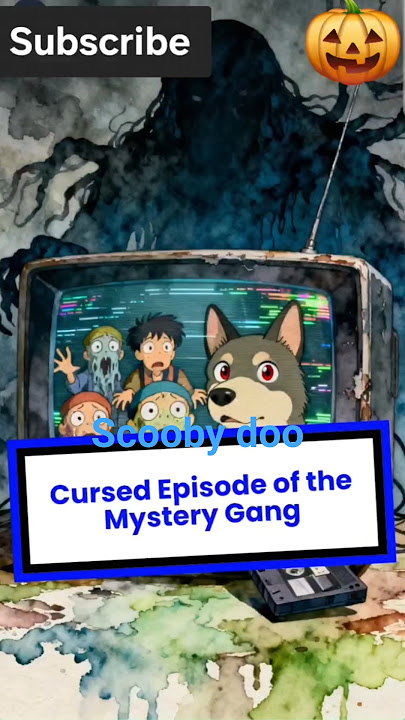 Scooby doo cursed episode of myster gang.#horrorstories  #youtubeshorts#dark  #scoobydoo#trending