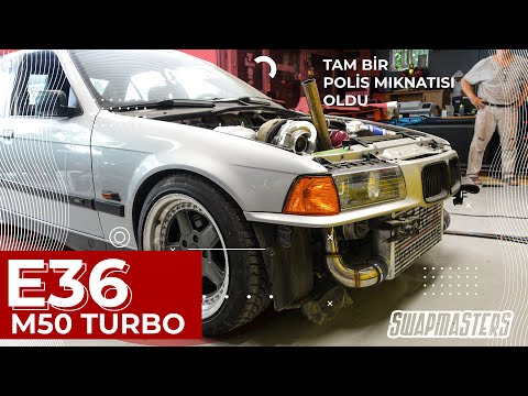 Swapmasters İnanılmaz Gürültülü Egzoz | M50 Turbo Swap 4 Kapı E36!