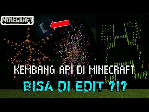 Video: Cara Membuat Bunga Api Di Minecraft