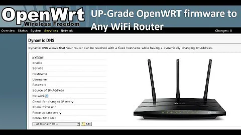 OpenWRT Firmware upgrade to Any WiFi Router