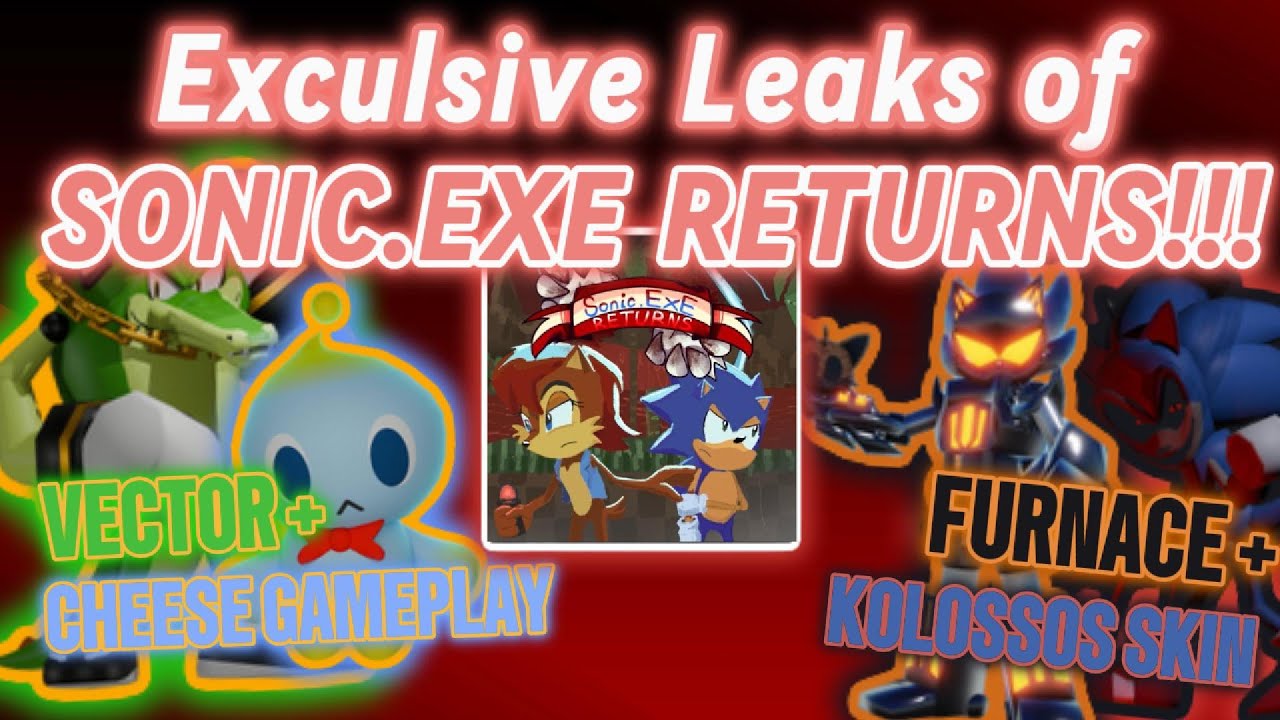 Игра Sonic.Exe Disaster Returns ВЫЙДЕТ?!? |Геймплей Sonic.Exe Returns 1.5P + утечки|