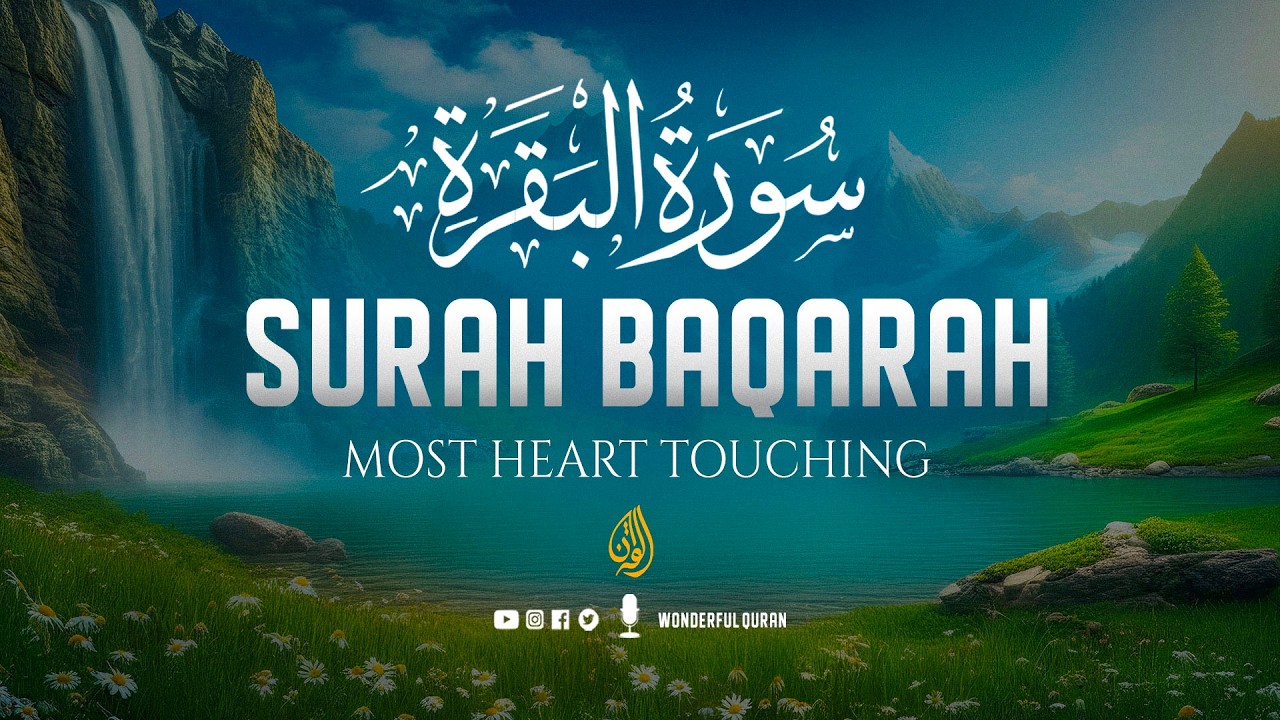 Surah Al-Baqarah Full (سورة البقرة) | Ultimate Emotional Quran to Calm the Soul #baqarah