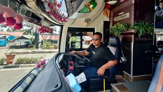 SUITES CLASS MOROWALI | Review bus mewah bus Adhi putra hello Kitty