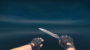How to use new classic knife in game+ animations CSGO (console code in description)