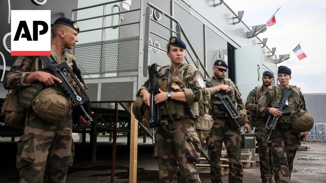 French military gears up for the security of the Paris Olympic