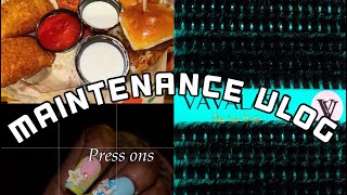 MAINTENANCE VLOG || lash extensions, press ons,grwm, ranting