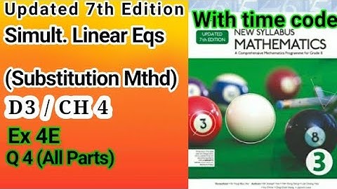 D3 math|Ch 4|Ex 4E|Q4_All_Parts|New Updated 7th Edition|New Oxford Mathematics 3|Sir Sajid Mehmood