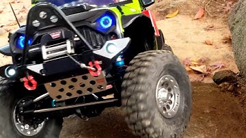 RC CAR SCX10 II T-Rock(FreeMan) Jeep Rock Trail(video also edit by Goncalo Quinas)