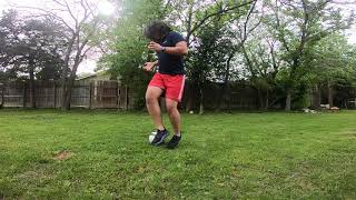 Lucas Alternating toe taps front and back #72