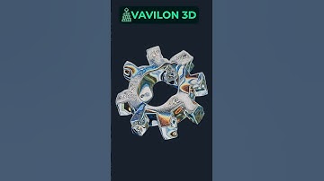 ХРОМАТИЧЕСКИЙ ЭФФЕКТ | blender 3d для новичков #blender #top #3d #render