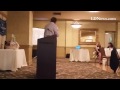 Vince Papale speaks at the Lebanon Valley Chamber Foundation's 2014 Scholarship Dinner at the Lebano