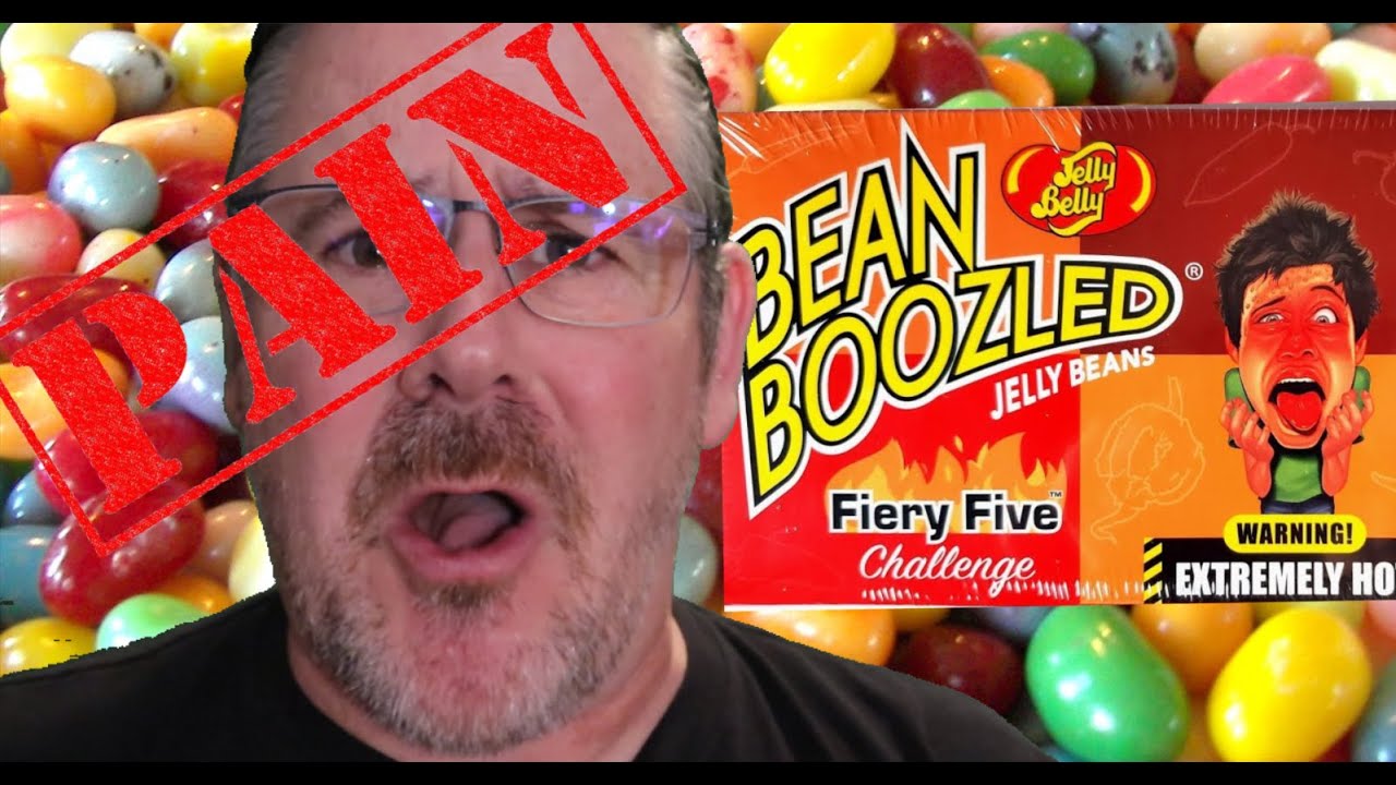 The Bean Boozled FIERY Five Solo Challenge JELLY BELLY YouTube