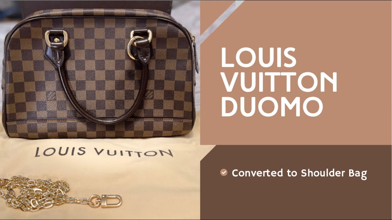 Louis Vuitton, Bags, Louis Vuitton Damier Ebene Duomo Crossbody Bag