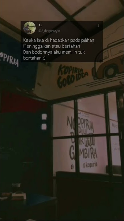 story wa Belum siap kehilangan By chika Lutfi